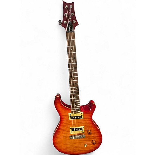 Used PRS SE CUSPM 22 3 Color Sunburst Solid Body Electric Guitar