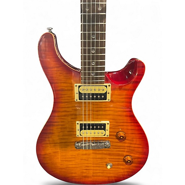 Used PRS SE CUSPM 22 3 Color Sunburst Solid Body Electric Guitar