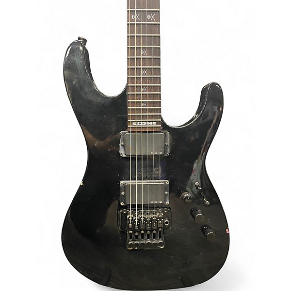 Used Ltd LTD KH202 Kirk Hammett Signature Black Solid Body Electric Guitar