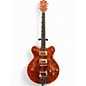 Used Gretsch Guitars The Broadkaster G6609TDC Flame Maple Bourbon Stain Hollow Body Electric Guitar thumbnail