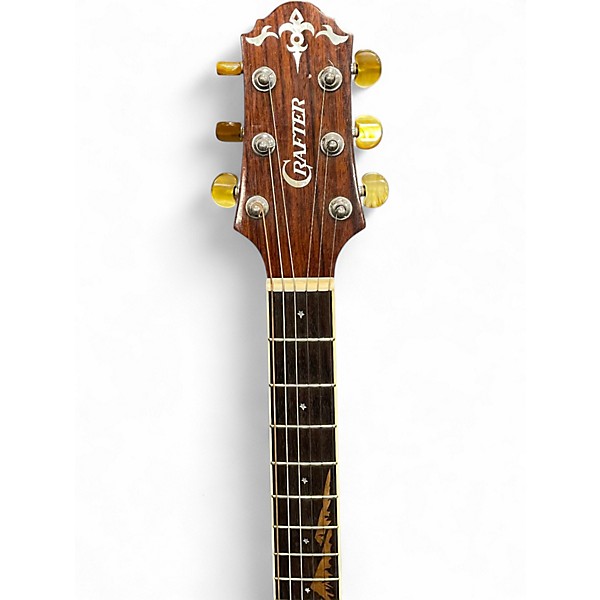 Used Crafter Guitars Moon Light 30th Anniversary Natural Acoustic Electric Guitar