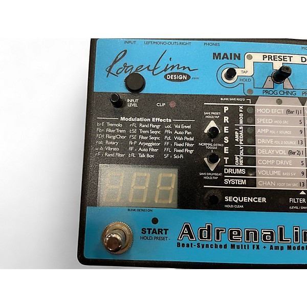 Used Roger Linn Design ADRENALINN III Effect Processor