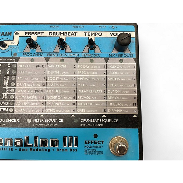 Used Roger Linn Design ADRENALINN III Effect Processor