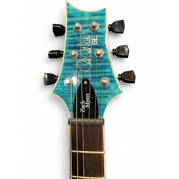 Used PRS Zach Myers Signature SE Myers blue Solid Body Electric Guitar