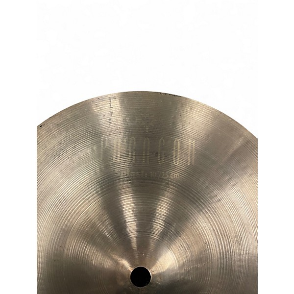 Used SABIAN 10in Paragon Splash Brilliant Cymbal