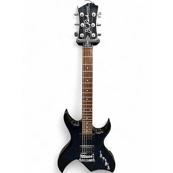 Used B.C. Rich Platinum Series Bich Blue Burst Solid Body Electric Guitar