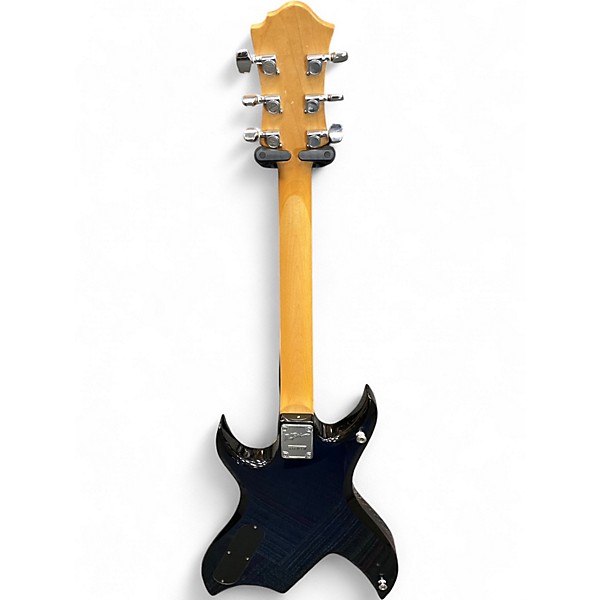 Used B.C. Rich Platinum Series Bich Blue Burst Solid Body Electric Guitar