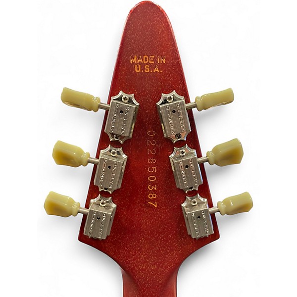 Used 2005 Gibson Flying V Worn Cherry Solid Body Electric Guitar