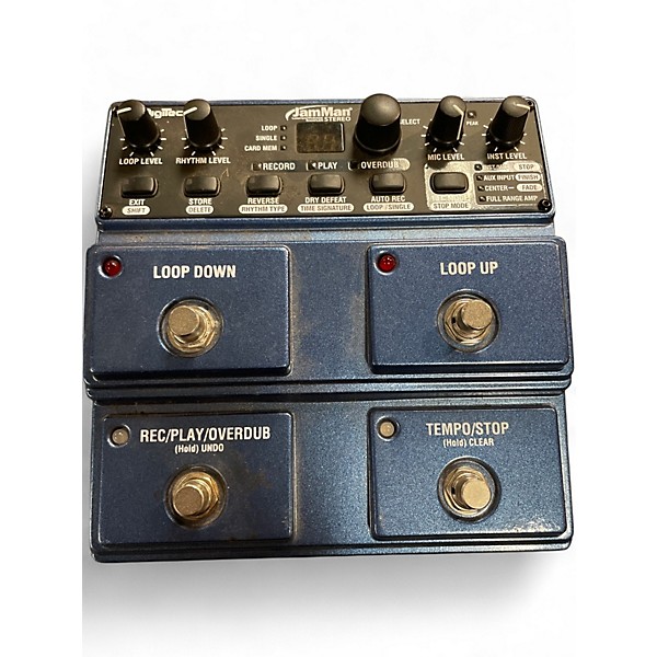 Used DigiTech JML2 JamMan Stereo Looper and Phrase Sampler Pedal