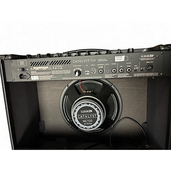Used Line 6 catalyst 100 Guitar Combo Amp