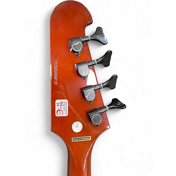 Used Epiphone Thunderbird IV 2 Color Sunburst Electric Bass Guitar