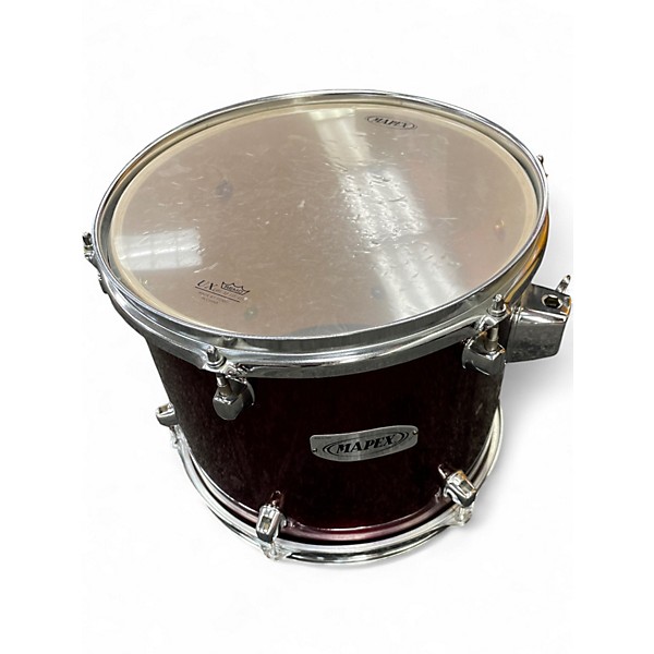 Used Mapex 5 Piece classic Maroon Drum Kit