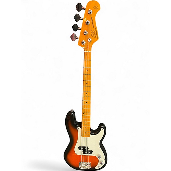 Used SX Vintage Series Tobacco Sunburst Electric Bass Guitar