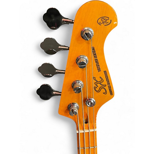 Used SX Vintage Series Tobacco Sunburst Electric Bass Guitar