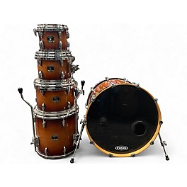 Used Gretsch Drums 5 Piece Renown Maple Maple Burst Drum Kit
