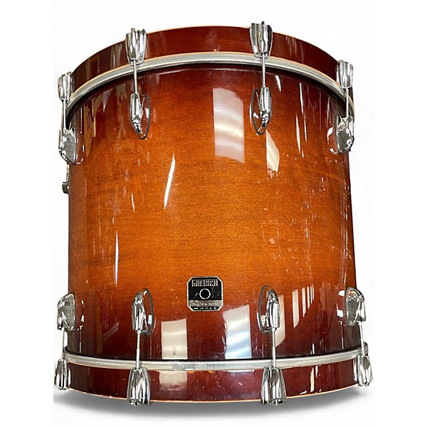 Used Gretsch Drums 5 Piece Renown Maple Maple Burst Drum Kit