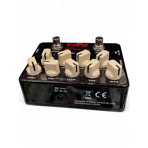 Used Eleca BASS EXPANDER DRIVER AND D.I. Bass Effect Pedal