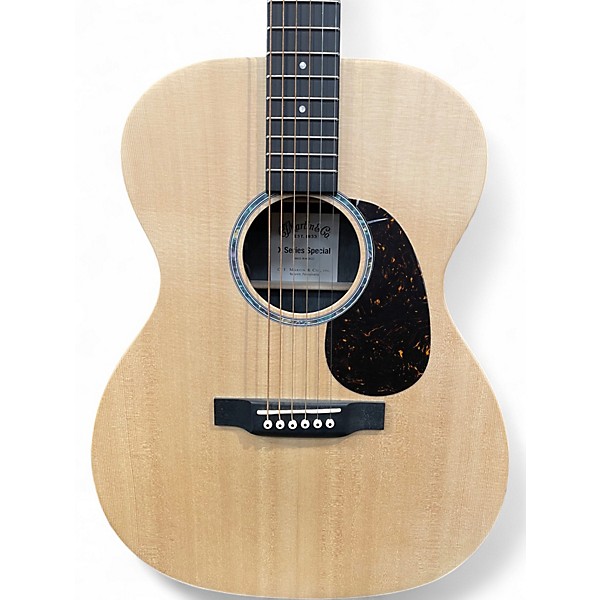 Used Martin X SERIES SPECIAL Natural Acoustic Electric Guitar