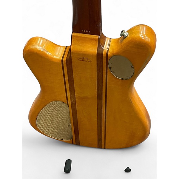 Vintage 1980s Martin EM-18 Natural Solid Body Electric Guitar