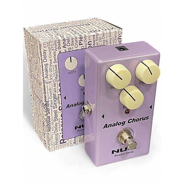 Used NUX Reissue Series Analog Chorus Effect Pedal