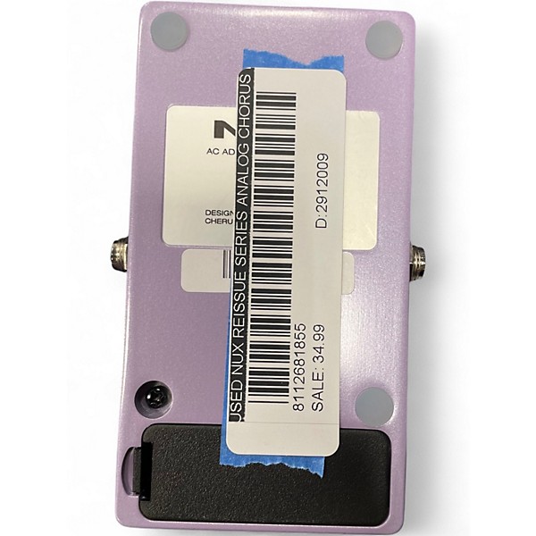 Used NUX Reissue Series Analog Chorus Effect Pedal