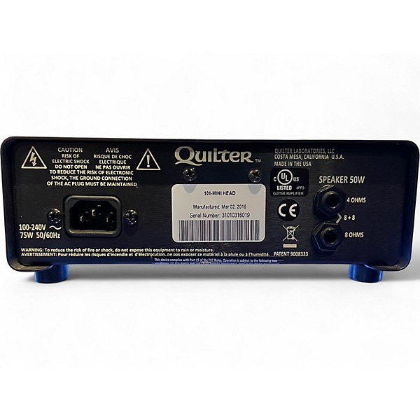 Used 2016 Quilter Labs 101 MINI HEAD Solid State Guitar Amp Head
