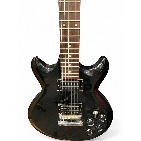 Used Ibanez GAX70 Black Solid Body Electric Guitar