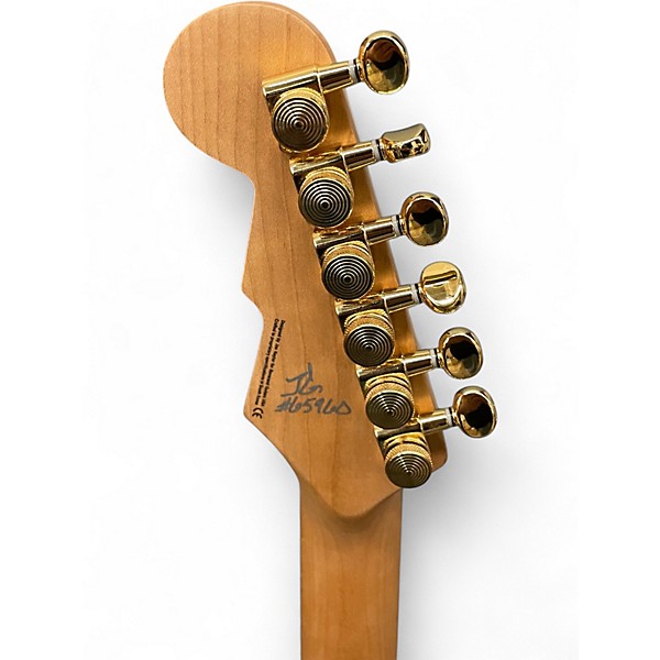 Used Reverend KINGBOLT NOS COFFEE BURST FLAME MAPLE Solid Body Electric Guitar