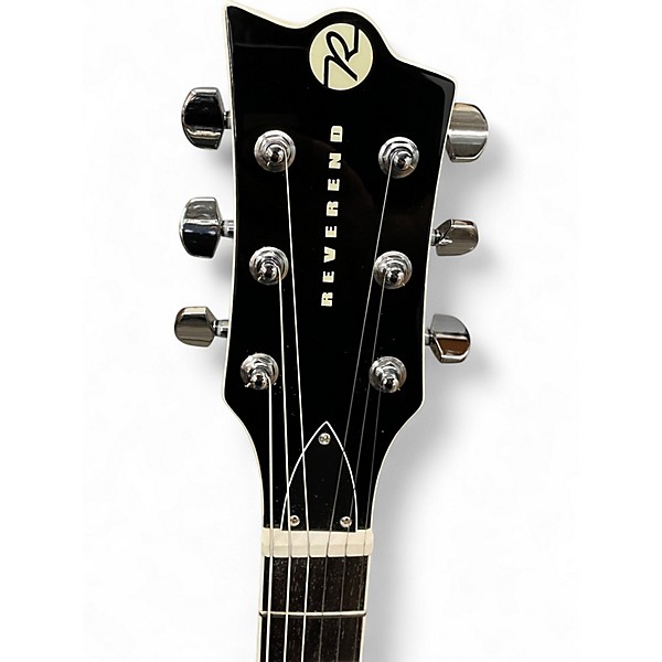 Used Reverend ROUNDHOUSE NOS PERIWINKLE Solid Body Electric Guitar