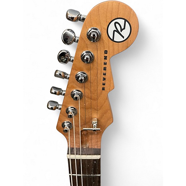 Used Reverend JETSTREAM RB NOS AVOCADO Solid Body Electric Guitar