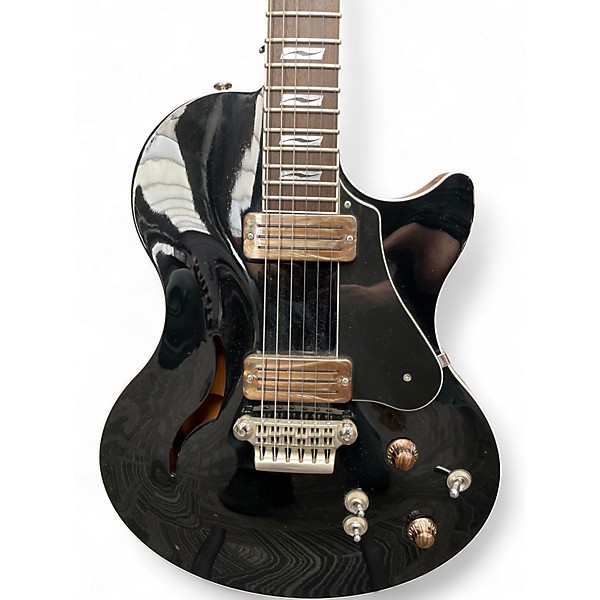 Used VOX VIRAGE Black Solid Body Electric Guitar