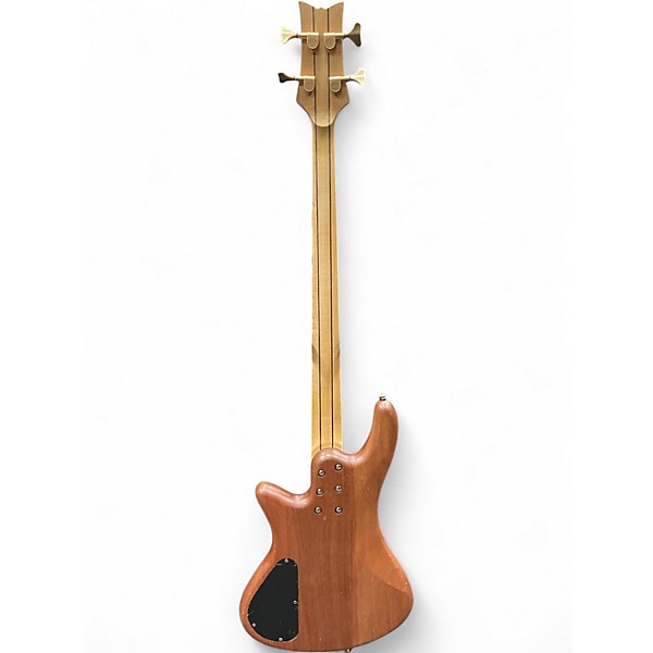 Used Schecter Guitar Research C4 Custom Natural Electric Bass Guitar