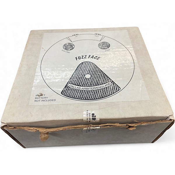 Used Dunlop Fuzz Face Effect Pedal