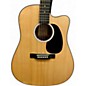 Used Martin Special Dreadnought Cutaway 11E Road Series Natural Acoustic Electric Guitar