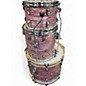 Used Ludwig 3 Piece CLASSIC MAPLE 3 PIECE FAB ANTIQUE PINK OYSTER Drum Kit thumbnail