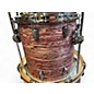 Used Ludwig 3 Piece CLASSIC MAPLE 3 PIECE FAB ANTIQUE PINK OYSTER Drum Kit