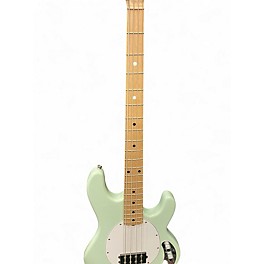 Used Sterling by Music Man Sub 4 Seafoam Green Electric Bass Guitar