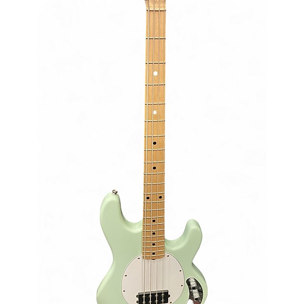 Used Sterling by Music Man Sub 4 Seafoam Green Electric Bass Guitar