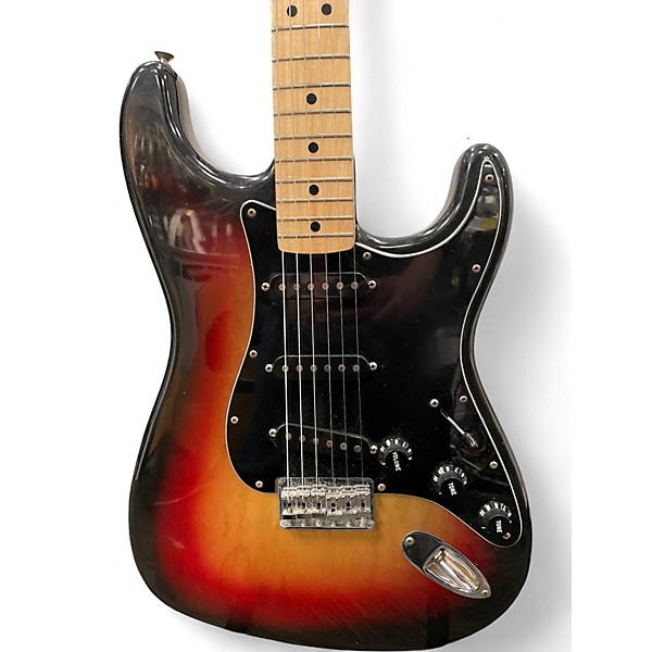 Vintage 1978 Fender AMERICAN STANDARD STRATOCASTER HT 3 Tone Sunburst Solid Body Electric Guitar