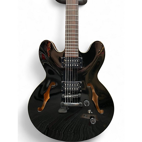 Used Epiphone Dot Studio Black Hollow Body Electric Guitar