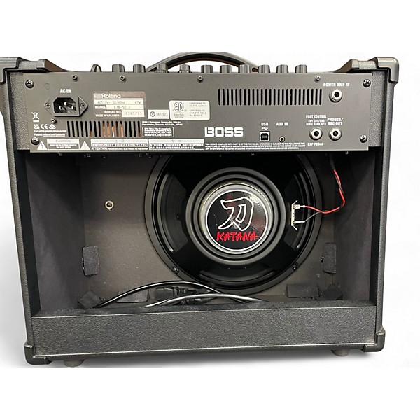 Used Boss katana 50 MK II Guitar Combo Amp