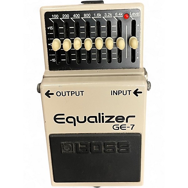 Used BOSS GE7 Equalizer Pedal