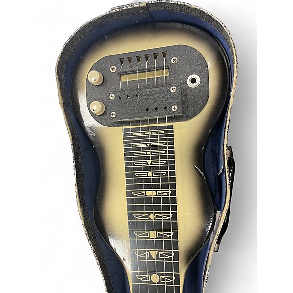 Used Supro 1434 Silverburst Lap Steel
