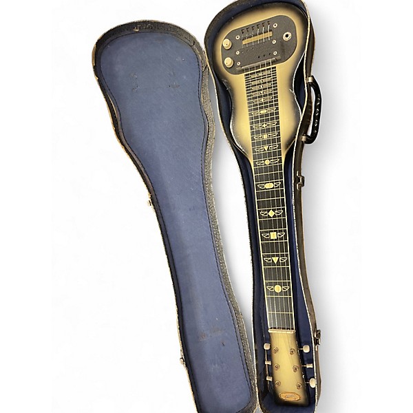 Used Supro 1434 Silverburst Lap Steel