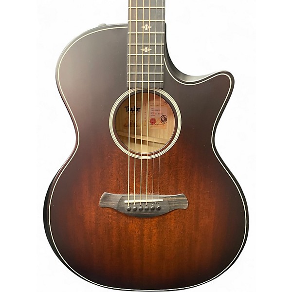 Used Taylor Builder's edition 324ce GA Tobacco Kona Burst Acoustic Electric Guitar