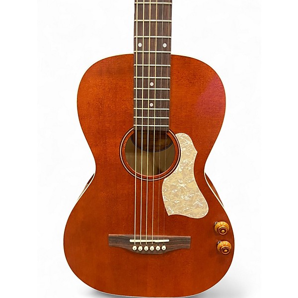 Used Art & Lutherie roadhouse parlor savannah brown Acoustic Electric Guitar
