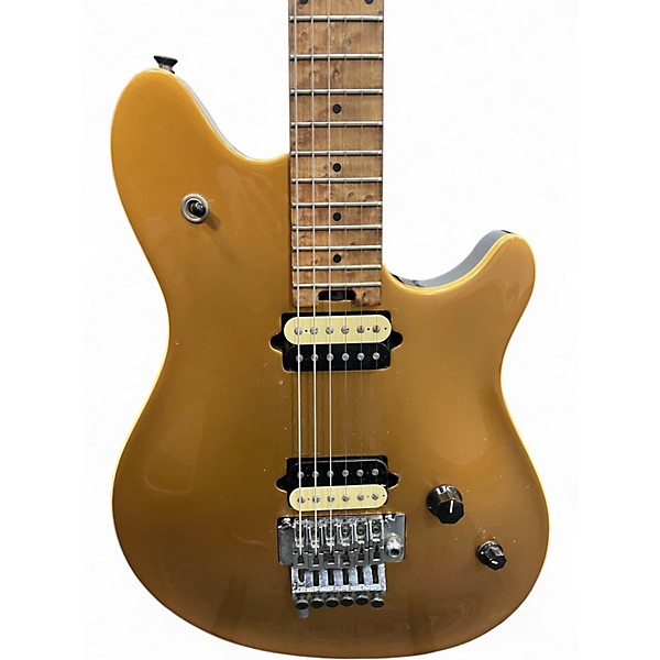 Used Peavey Deluxe Archtop Goldtop Solid Body Electric Guitar