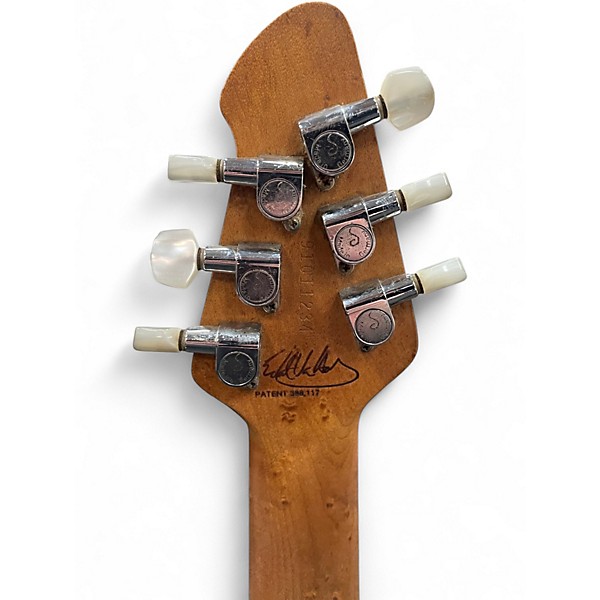 Used Peavey Deluxe Archtop Goldtop Solid Body Electric Guitar