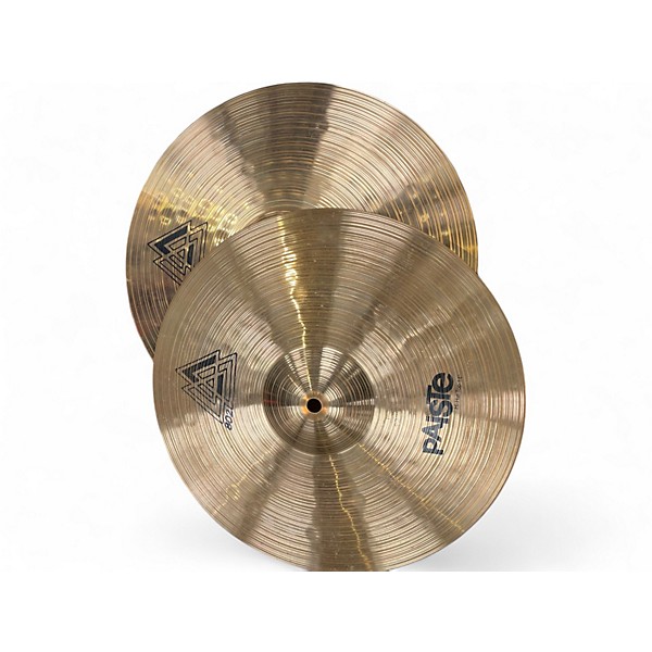 Used Paiste 14in 802 HI HAT PAIR Cymbal