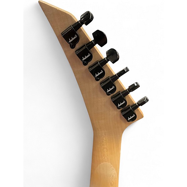 Used Jackson JS34Q Dinky Trans Crimson Red Solid Body Electric Guitar